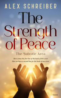 2D view of Premade Religion & Spirituality Book Cover - Bison Hide