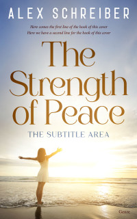 2D view of Premade Health & Mind & Body Book Cover - Celeste