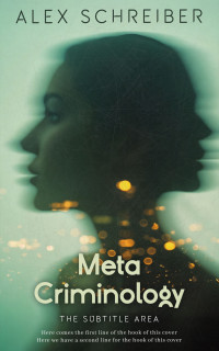 2D view of Premade Mystery & Thriller & Suspense Book Cover - Pale Leaf