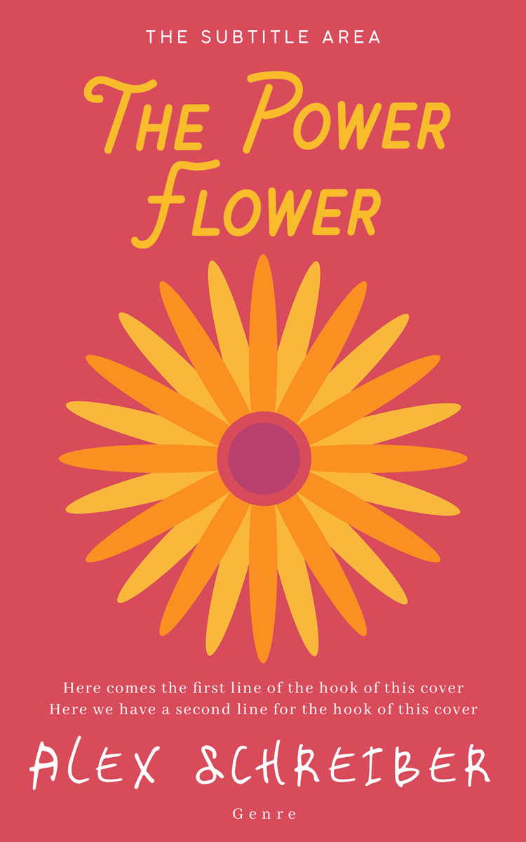 2D view of Premade Surreal Book Cover - Mandy