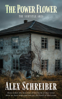 2D view of Premade Mystery & Thriller & Suspense Book Cover - Lunar Green