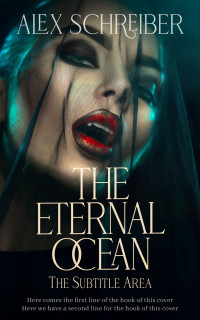 2D view of Premade Horror Book Cover - Aztec