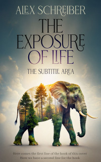 2D view of Premade Nature Book Cover - Nomad