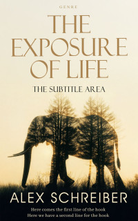 2D view of Premade Nature Book Cover - Log Cabin