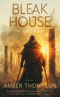 2D view of Premade Fantasy Book Cover - Tussock