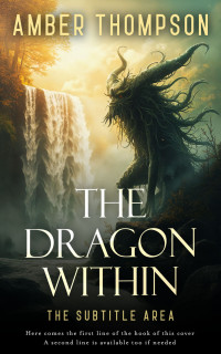 2D view of Premade Fantasy Book Cover - Brandy