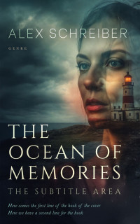 2D view of Premade Mystery & Thriller & Suspense Book Cover - Outer Space