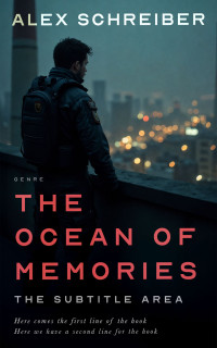 2D view of Premade Mystery & Thriller & Suspense Book Cover - Bunker