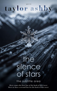 2D view of Premade Poetry Book Cover - Bunker