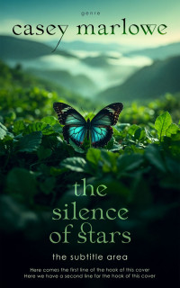 2D view of Premade Teen & Young Adult Book Cover - Pixie Green