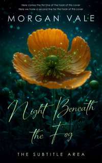 2D view of Premade Poetry Book Cover - Racing Green