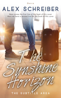 2D view of Premade Romance Book Cover - Teak