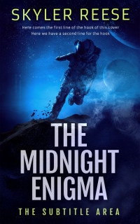 2D view of Premade Science Fiction Book Cover - Black Pearl