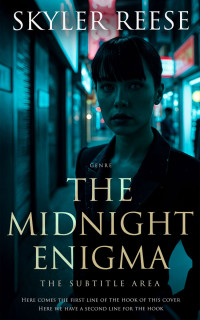 2D view of Premade Mystery & Thriller & Suspense Book Cover - Black Pearl