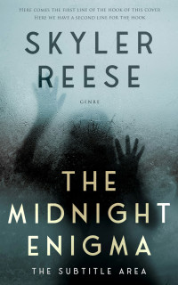 2D view of Premade Mystery & Thriller & Suspense Book Cover - Tiara