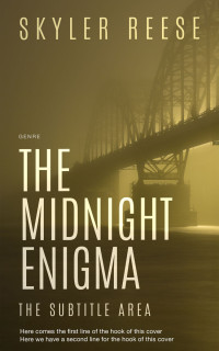 2D view of Premade Mystery & Thriller & Suspense Book Cover - Irish Coffee