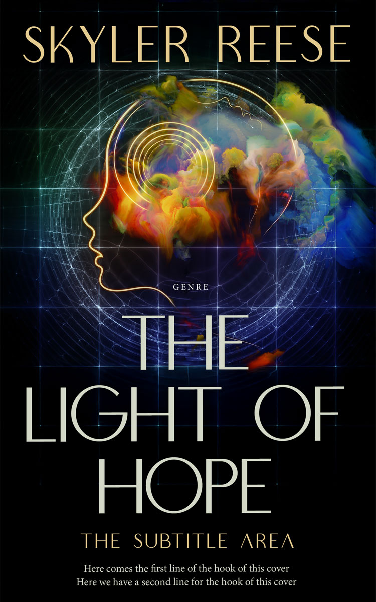 2D view of Premade Health & Mind & Body Book Cover - Gimblet