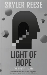 2D view of Premade Self-Improvement & Self-Help Book Cover - Edward