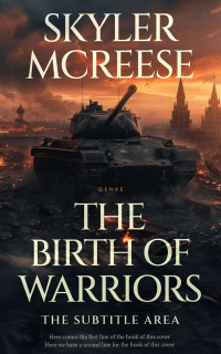 2D view of Premade Action & Adventure Book Cover - Shark