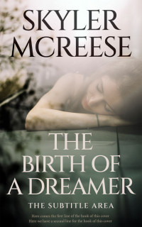 2D view of Premade Romance Book Cover - Silver Rust