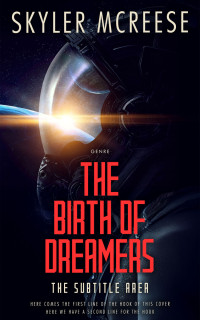 2D view of Premade Science Fiction Book Cover - Copperfield