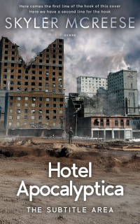 2D view of Premade Apocalyptica Book Cover - Flint