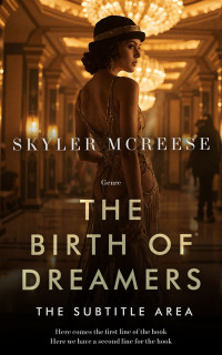 2D view of Premade Mystery & Thriller & Suspense Book Cover - Graphite