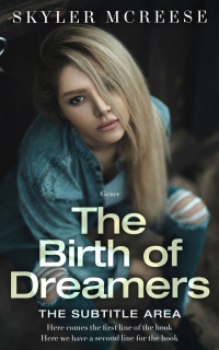 2D view of Premade Teen & Young Adult Book Cover - Outer Space