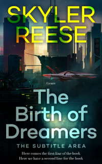 2D view of Premade Science Fiction Book Cover - Aztec