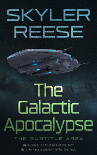 2D view of Premade Science Fiction Book Cover - Bunker