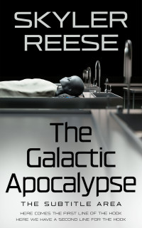 2D view of Premade Science Fiction Book Cover - Woodsmoke