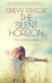 2D view of Premade Teen & Young Adult Book Cover - Beryl Green