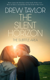 2D view of Premade Romance Book Cover - Mineral Green