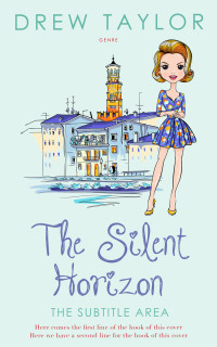 2D view of Premade Chick Lit Book Cover - Apple Green