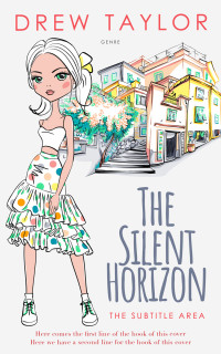 2D view of Premade Chick Lit Book Cover - Pampas