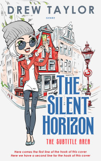 2D view of Premade Chick Lit Book Cover - San Juan