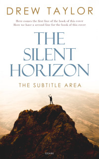 2D view of Premade Action & Adventure Book Cover - Cocoa Brown