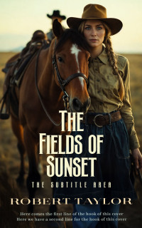 2D view of Premade Action & Adventure Book Cover - Beryl Green