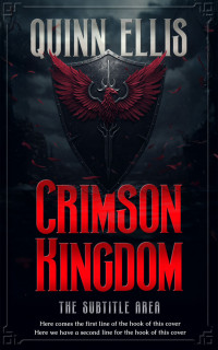 2D view of Premade Fantasy Book Cover - Flush Mahogany