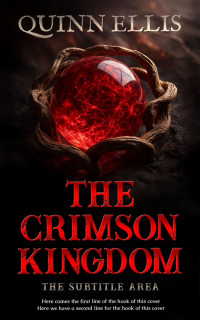 2D view of Premade Fantasy Book Cover - Flush Mahogany