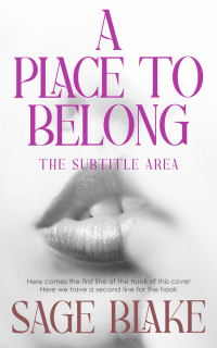 2D view of Premade Romance Book Cover - Bon Jour