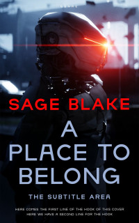 2D view of Premade Science Fiction Book Cover - Lily