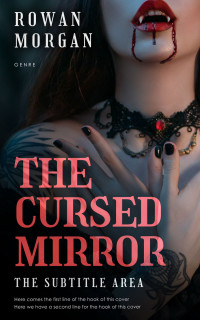 2D view of Premade Horror Book Cover - Old Rose