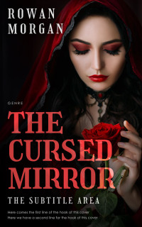 2D view of Premade Fantasy Book Cover - Contessa