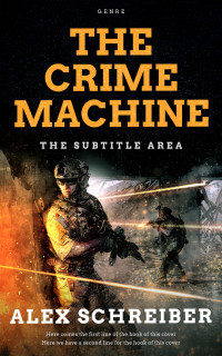 2D view of Premade Science Fiction Book Cover - Di Serria