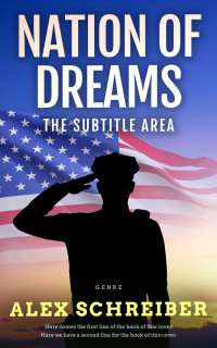 2D view of Premade Mystery & Thriller & Suspense Book Cover - Dust Storm