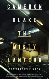 2D view of Premade Mystery & Thriller & Suspense Book Cover - Heavy Metal