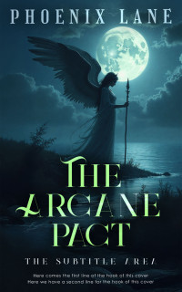 2D view of Premade Fantasy Book Cover - Firefly