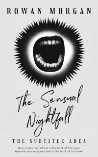 2D view of Premade Surreal Book Cover - Heavy Metal