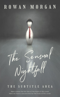 2D view of Premade Business Book Cover - Corduroy